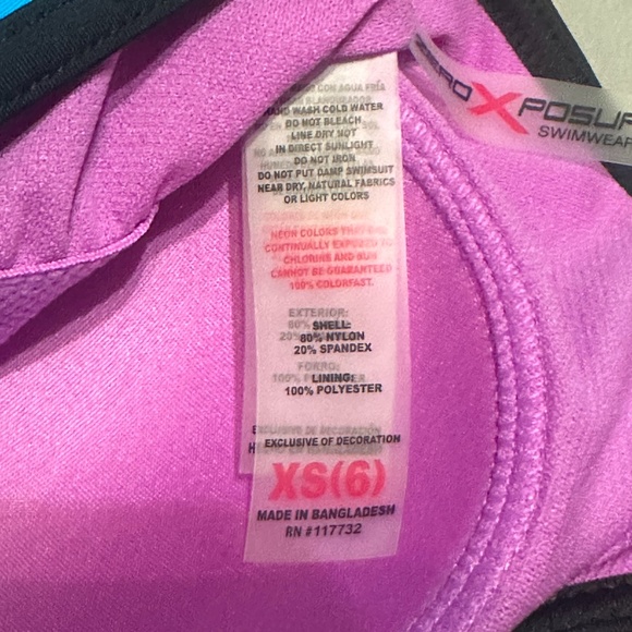 ZEROXPOSUR Sun Smart Tankini Swim Top Size XS (NWT) - Picture 8 of 9